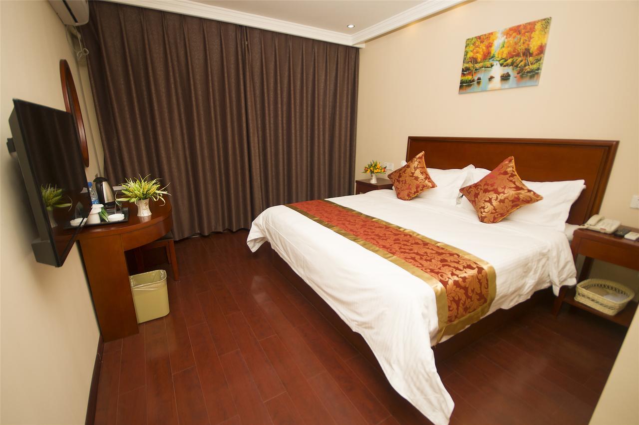 Greentree Inn Shanghai Songjiang District Yanshou Road Li Ta Express Hotel Zhujing Eksteriør bilde